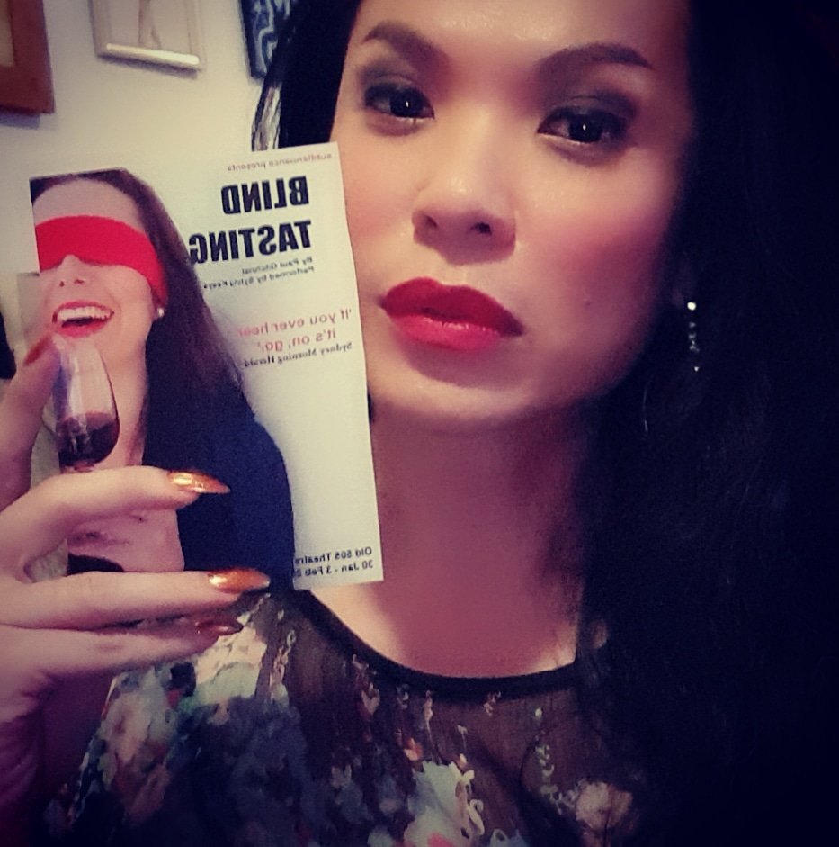 SuzyWrong's tweet photo. Tonight's show was #BlindTasting by @sntheatre at #Old505 #Newtown starring @KeaysSylvia #sydney #theatre #blogger #art #artblog #artblogger https://t.co/BORHrN3R2u