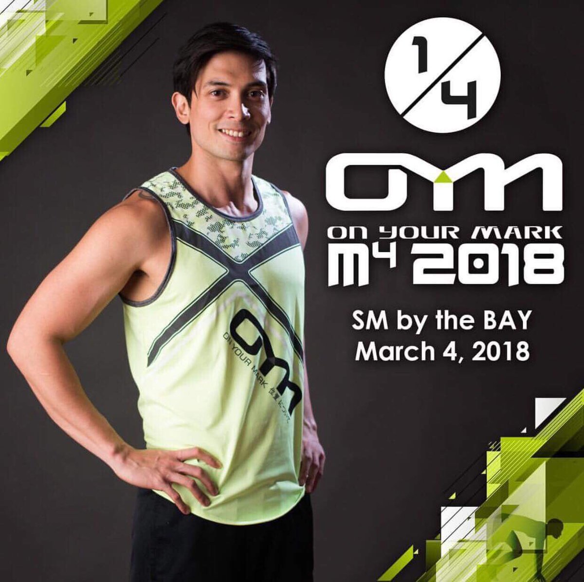 MNLOnlineNews's tweet photo. Whoβs in it for the long run? ππ»ββοΈππ»ββοΈ
OYM 2018 presents
M4 Quarterly Races
March 4 | SM by the BAY
OFFICIAL SINGLET
Register Online and get additional
FREE OYM TOWEL - https://t.co/rbOOFXqbY0
#OYMM4 #OnYourMark2018 ππ»ββοΈππ»ββοΈ https://t.co/w7RCDevDTW