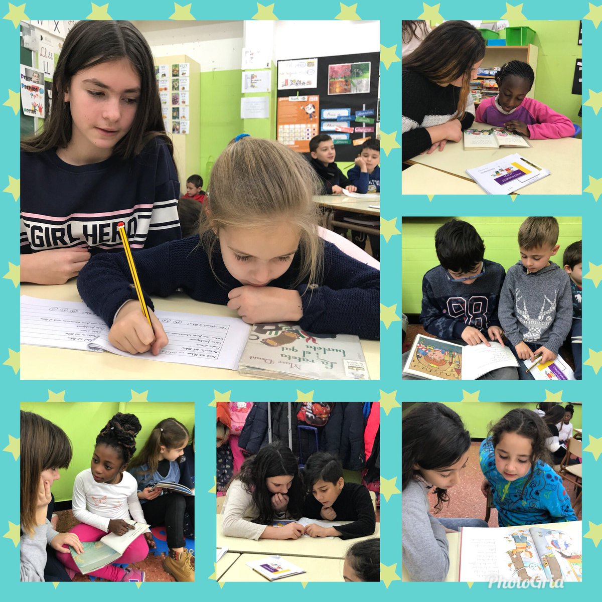 escolajoseppla's tweet image. #padrinsdelectura #6èB #1rB