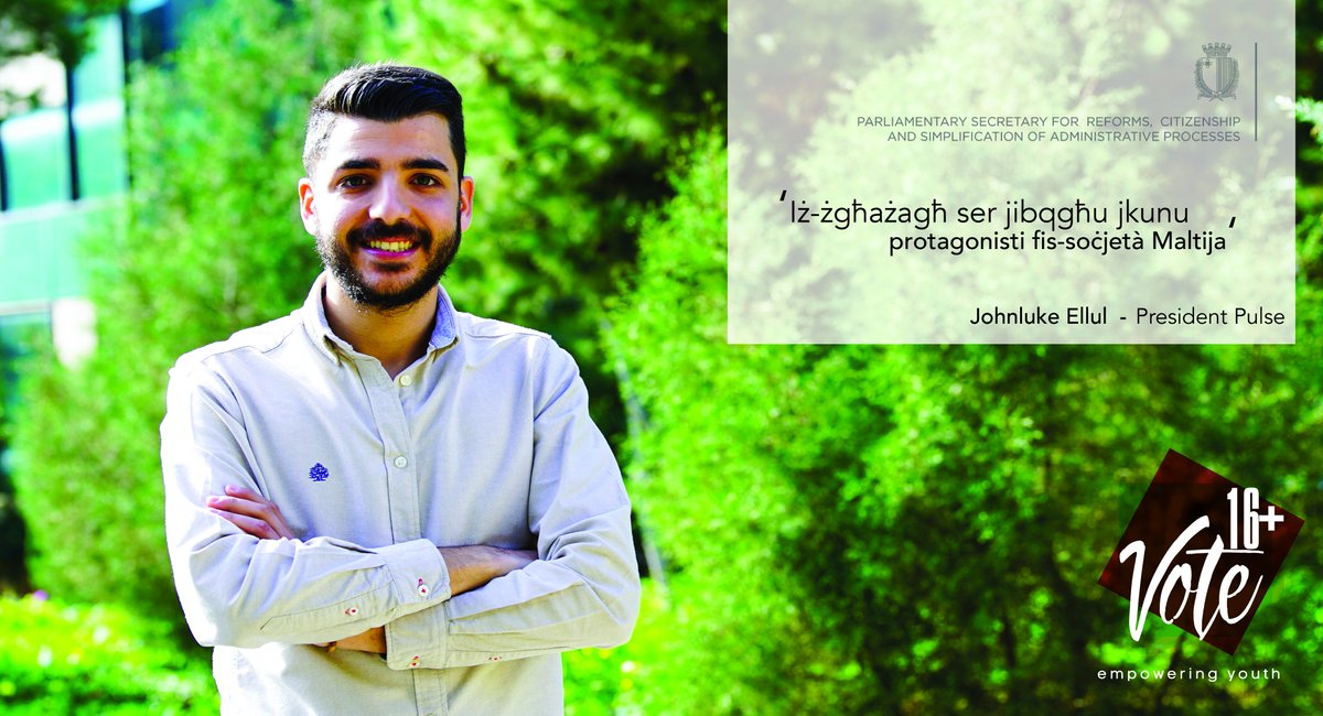 JuliaFarrugia's tweet photo. Thank you for your constant support @JohnlukeEllul17  &amp; @NSmart_C.  Your work in #studentactivism is truly appreciated!

@PulseMalta @SDMmalta @JosephMuscat_JM @MaltaGov  @Vote16Mt https://t.co/Xw2bD5T7U5