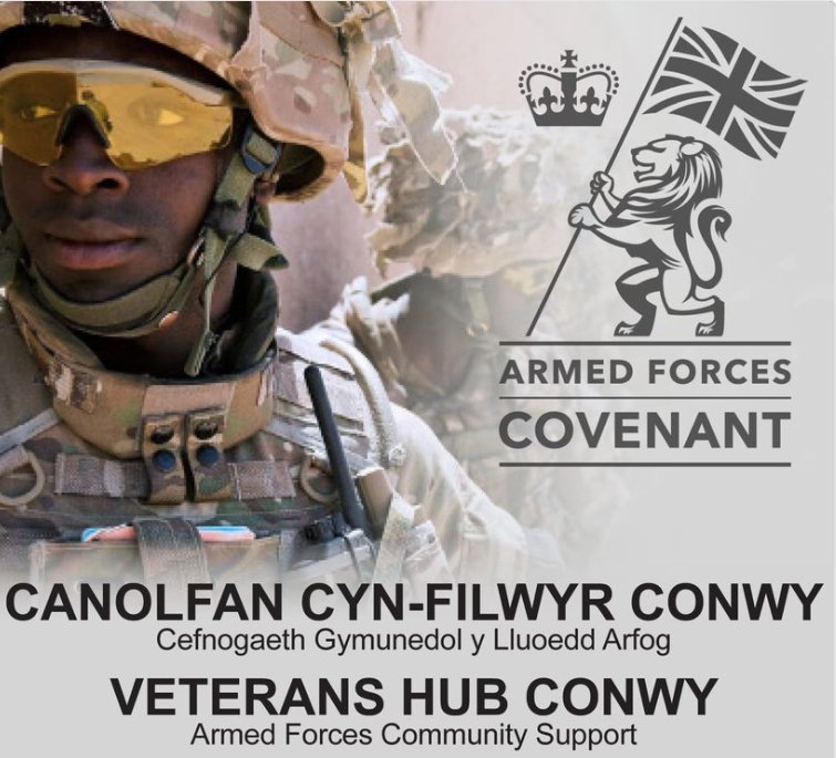 JCPinNWWales's tweet photo. Conwy Veterans Hub @ConwyHub will be in #Llandudno Jobcentre 1st Feb 2018 10am-2pm If you are Ex Forces and need advice on: Benefits, Housing, Pensions, Employment and more. Drop in, No Appointment required #Veterans https://t.co/vQ8AFzYx8r