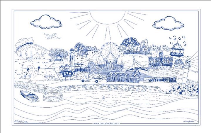Barrybados's tweet photo. Which Barry landmarks can you spot in our new tea towel? 

Just £4.99 each and proving very popular!

https://t.co/SHXG5NKAvs https://t.co/lhoORBEbLH
