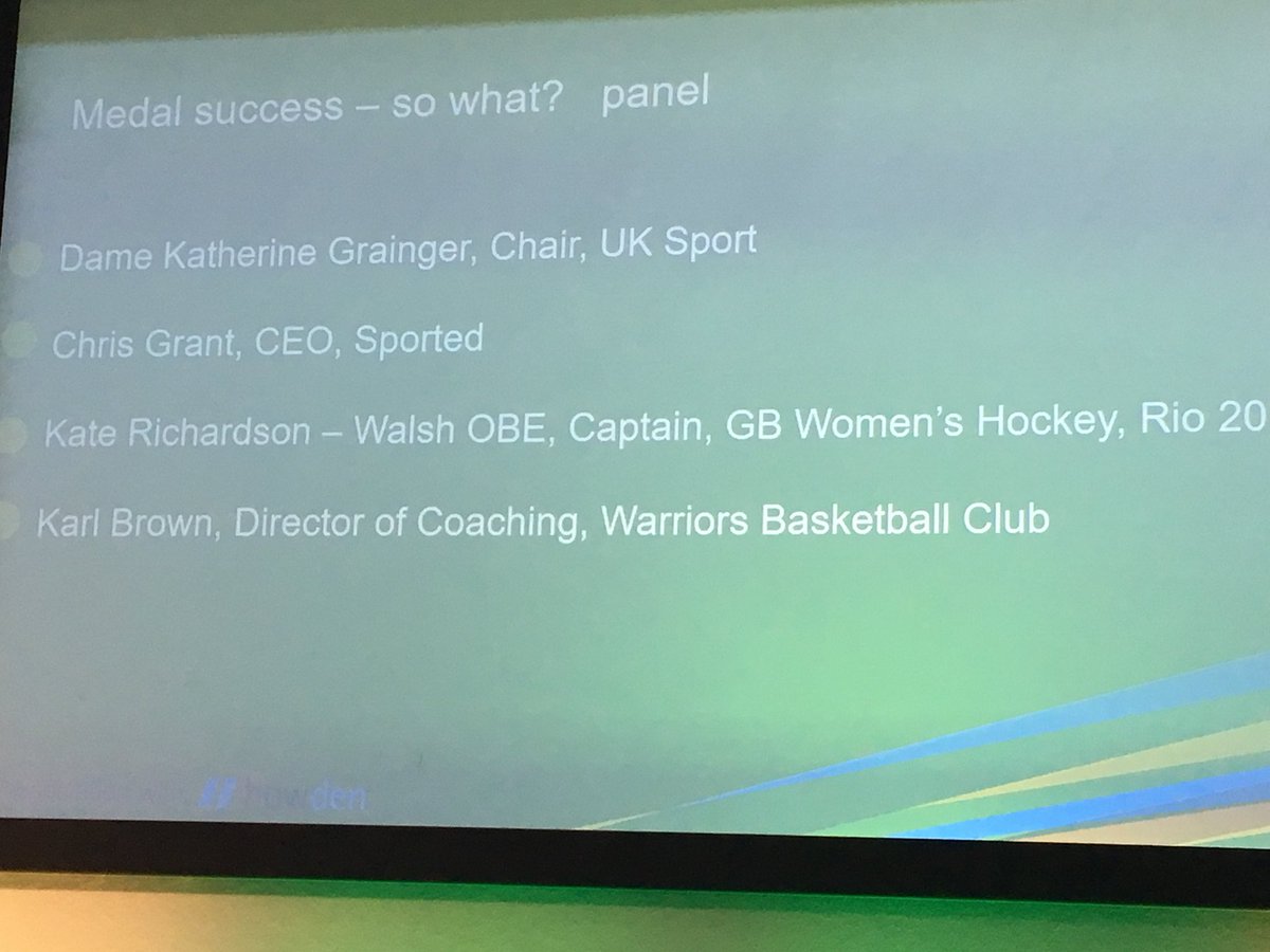 RuthHoldaway's tweet image. Important people talking about the social impact of high performance sport at @sportrectweets #SportTalks