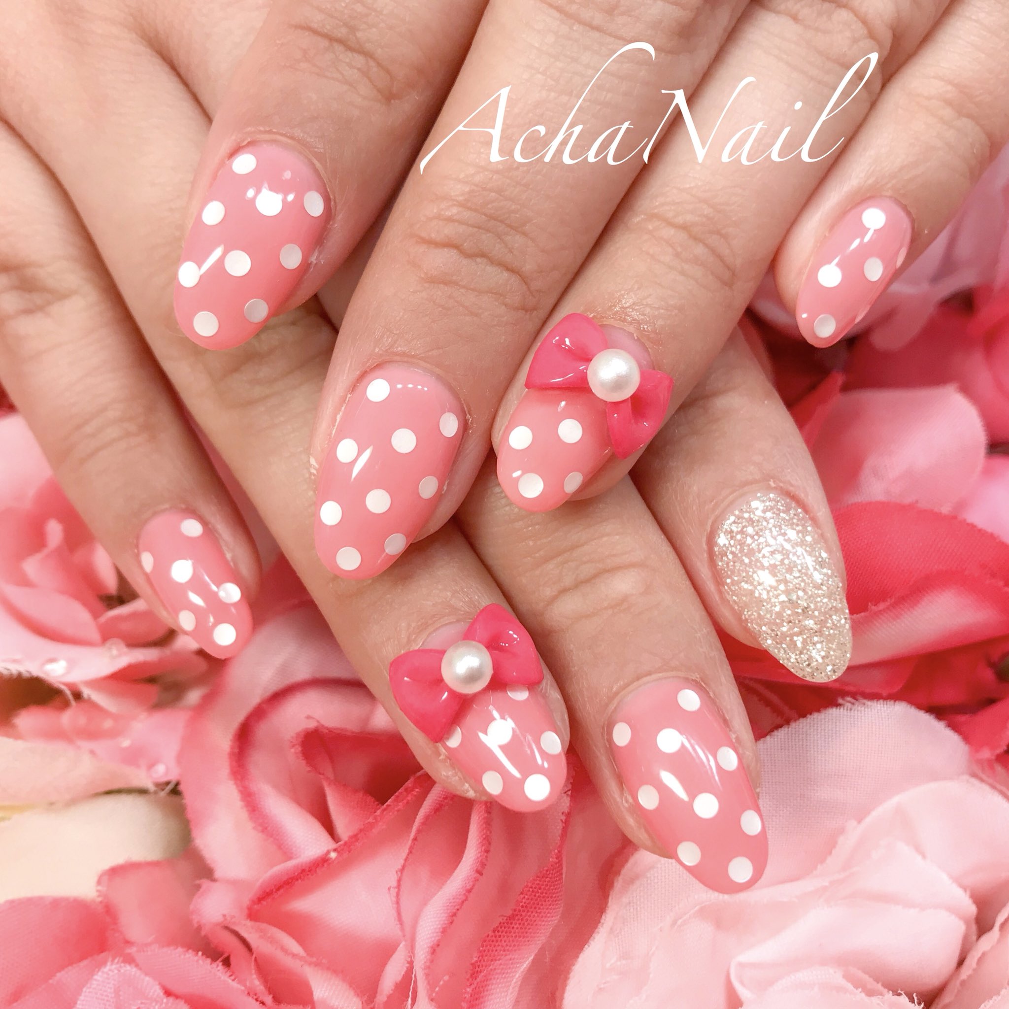 Twitter 上的 ネイリストasami Achanail 立体リボンと水玉ネイル T Co Ab36nt6s77 ガーリー ネイル りぼんネイル 水玉ネイル ドットネイル リボン ミニーちゃんネイル ミニーちゃん ネイル ジェルネイル フィルイン 南池袋 池袋 池袋ネイル