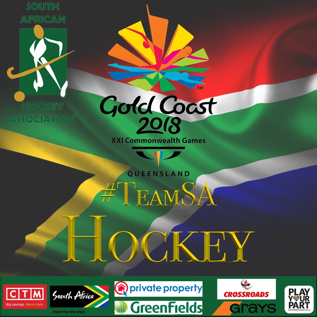 SA_Hockey's tweet photo. 🚨#TeamSA has been announced by SASCOC. These players will be heading to Australia in April to represent South Africa 🇿🇦 at the Commonwealth Games 2018🔥 Congratulations to all our players selected and good luck for the preparation ahead. We back you all the way💪🏼❤️#CWG2018 https://t.co/95amkUlPot