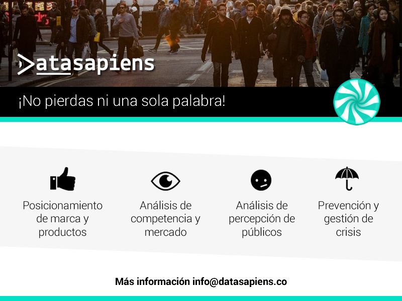 datasapiensArg's tweet photo. No te quedes afuera! Enterate todo lo que pasa con tu marca en tiempo real https://t.co/Zzp50GEfgn