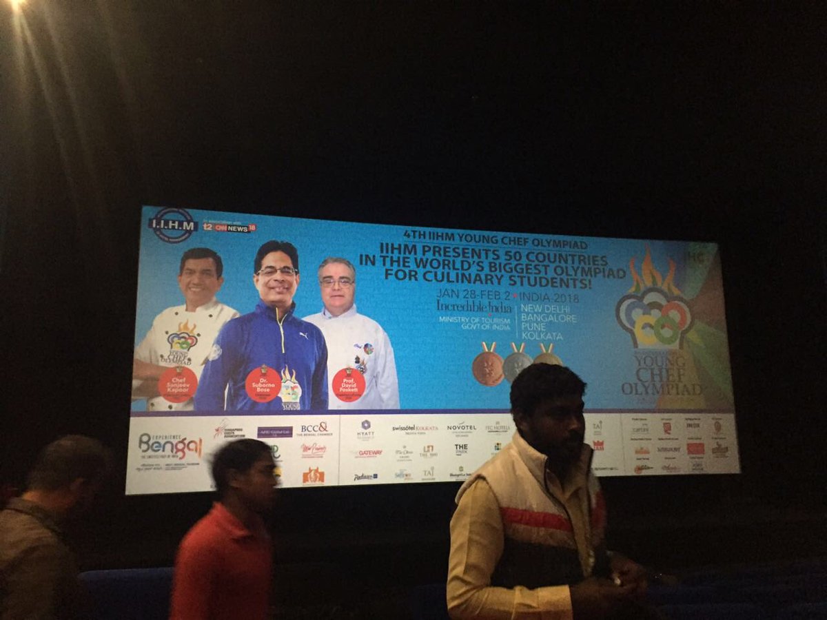 LawrenceIIHMKOL's tweet photo. Proud to be a part of #YCO18 #iihmhotelschool #Banners #jamshedpur #inoxswabhumi #widespread @ChefKak @chefritudalmia @vishalkoliihm @amankasera_94 @DirectorIIHM @LoganJrChef @Sahara_IIHMKol https://t.co/yj1PYvf4Qu