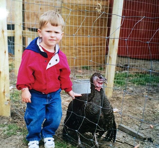 15 RT’s and our Chaplain, the head of Associate Member Education, will donate $10 to the <a href="/AbilityEXP/">The Ability Experience</a> !!  Next up, Drew Groth ! He is from Indianapolis, Indiana and yes that is him pictured with a real life turkey!