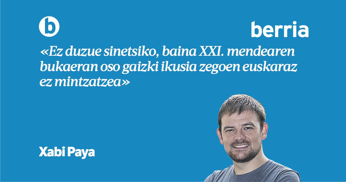 Berria.eus tweet media