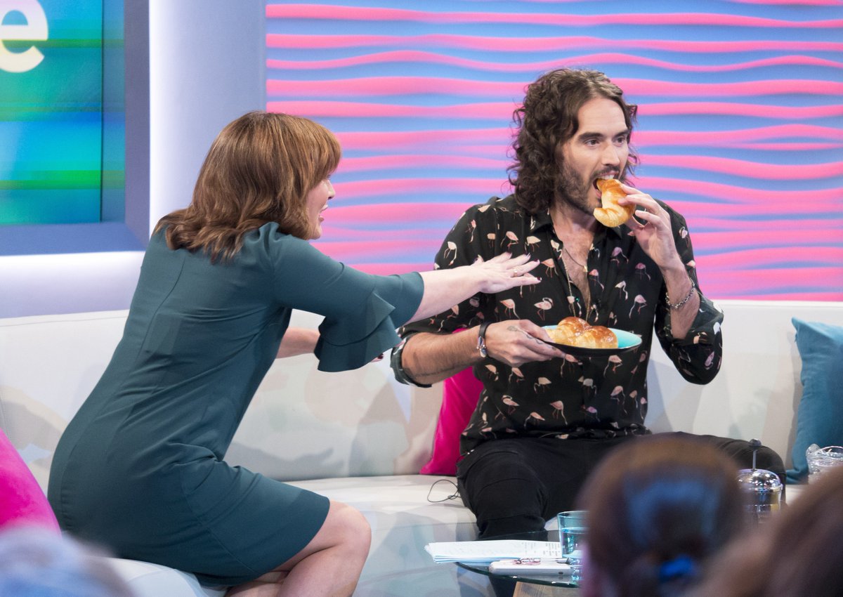 lorraine's tweet photo. Happy #NationalCroissantDay, @rustyrockets 🥐😂 https://t.co/VDBtaQ1p2f
