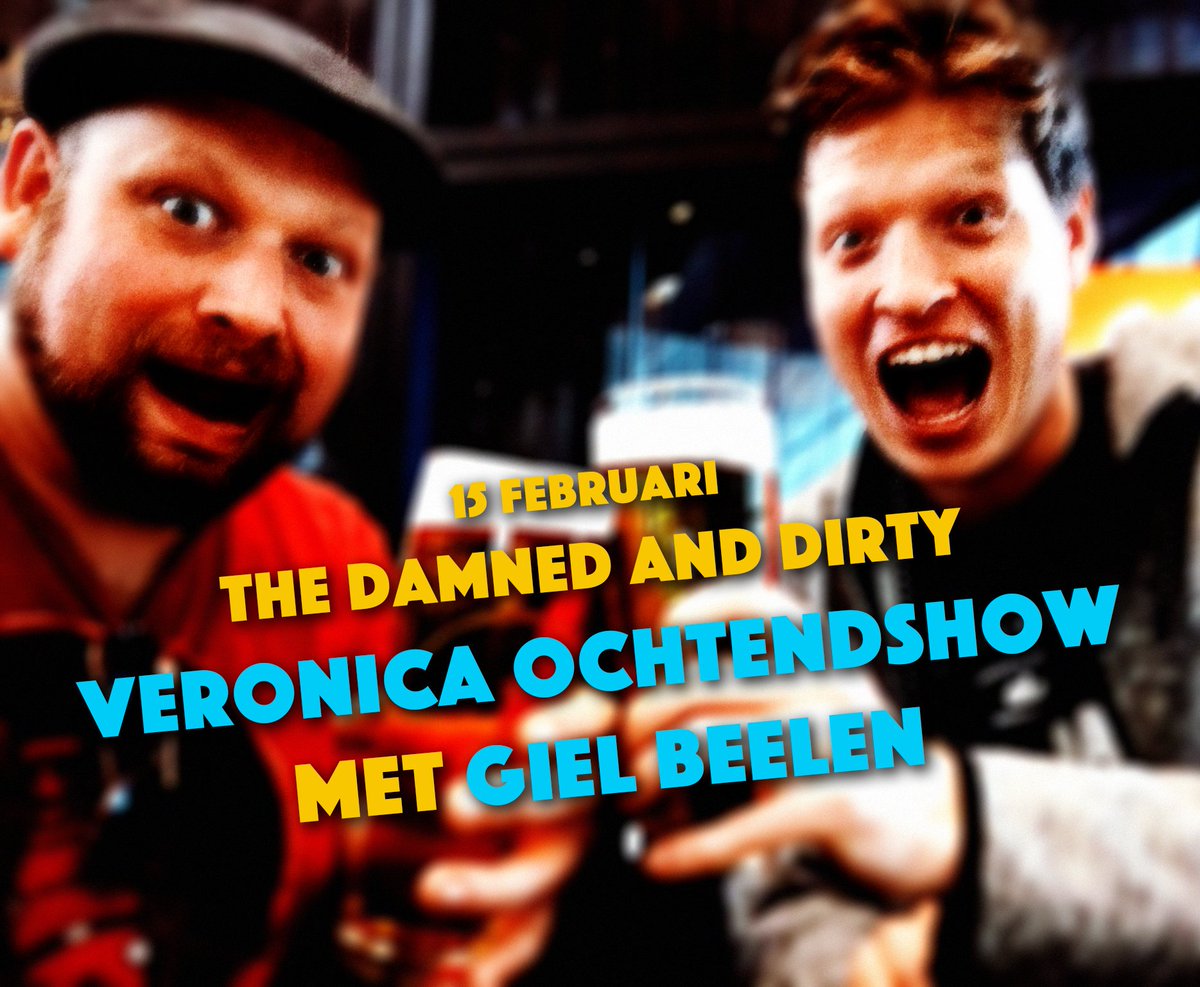 Feestje! 15 februari bij <a href="/Giels/">Giel Beelen</a> in de ochtendshow op <a href="/radioveronica/">Radio Veronica</a>!