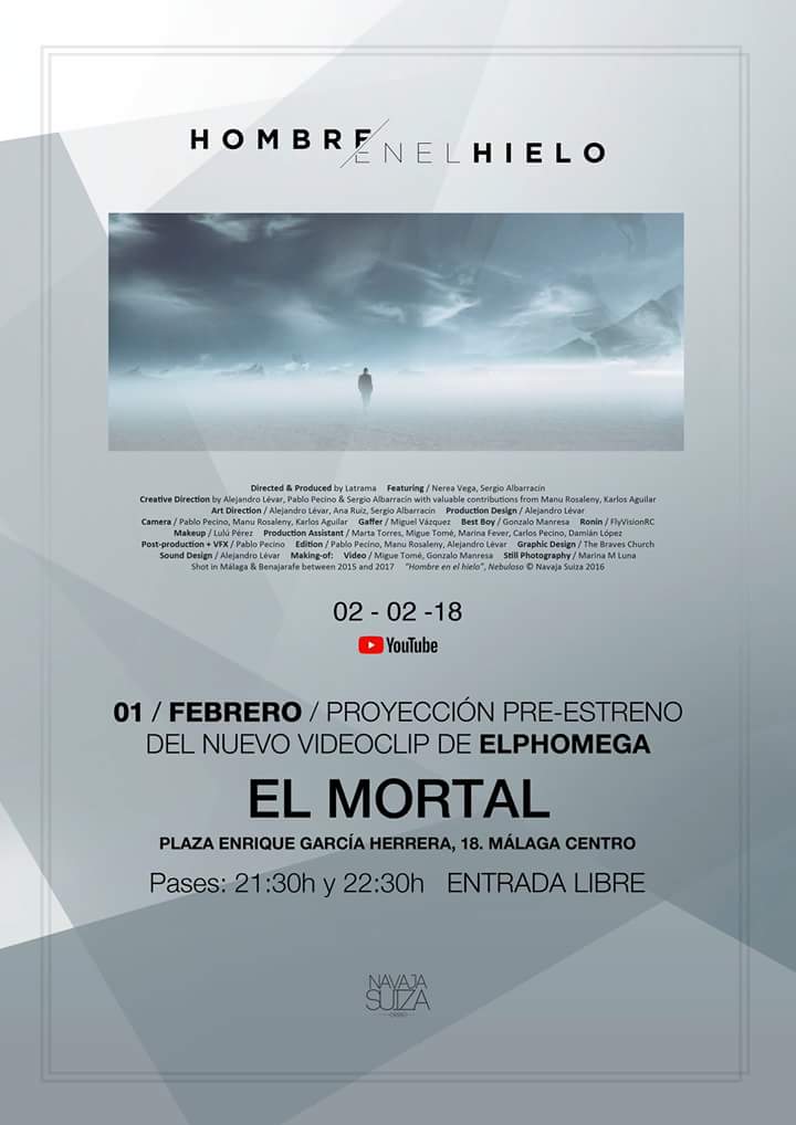 Muchacalle_Apa's tweet image. 1 febrero. Elphomega new video!!! @MalagaUrbana @ElCuaderno @InzonaMagazine @stafmagazine @mlgmusicproject @telegramacultur @InzonaMagazine