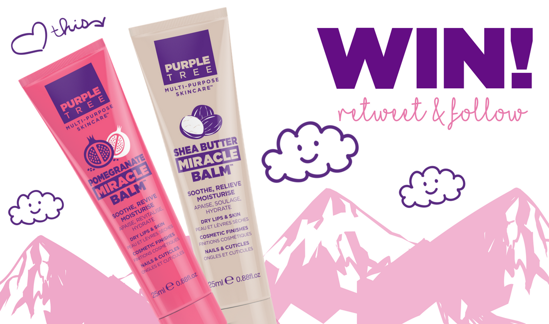 PurpleTreeSkin's tweet photo. Have you entered our latest π C O M P E T I T I O N π
RT + FOLLOW for a chance to #WIN our amazing, multi-purpose Pomegranate & Shea Butter #miraclebalms
Don't miss out - entries close 31st Jan 2018 11:59pm
Good Luck!!
#competition #giveaway #winitwednesday #freebiefriday https://t.co/u83C6KgDA8