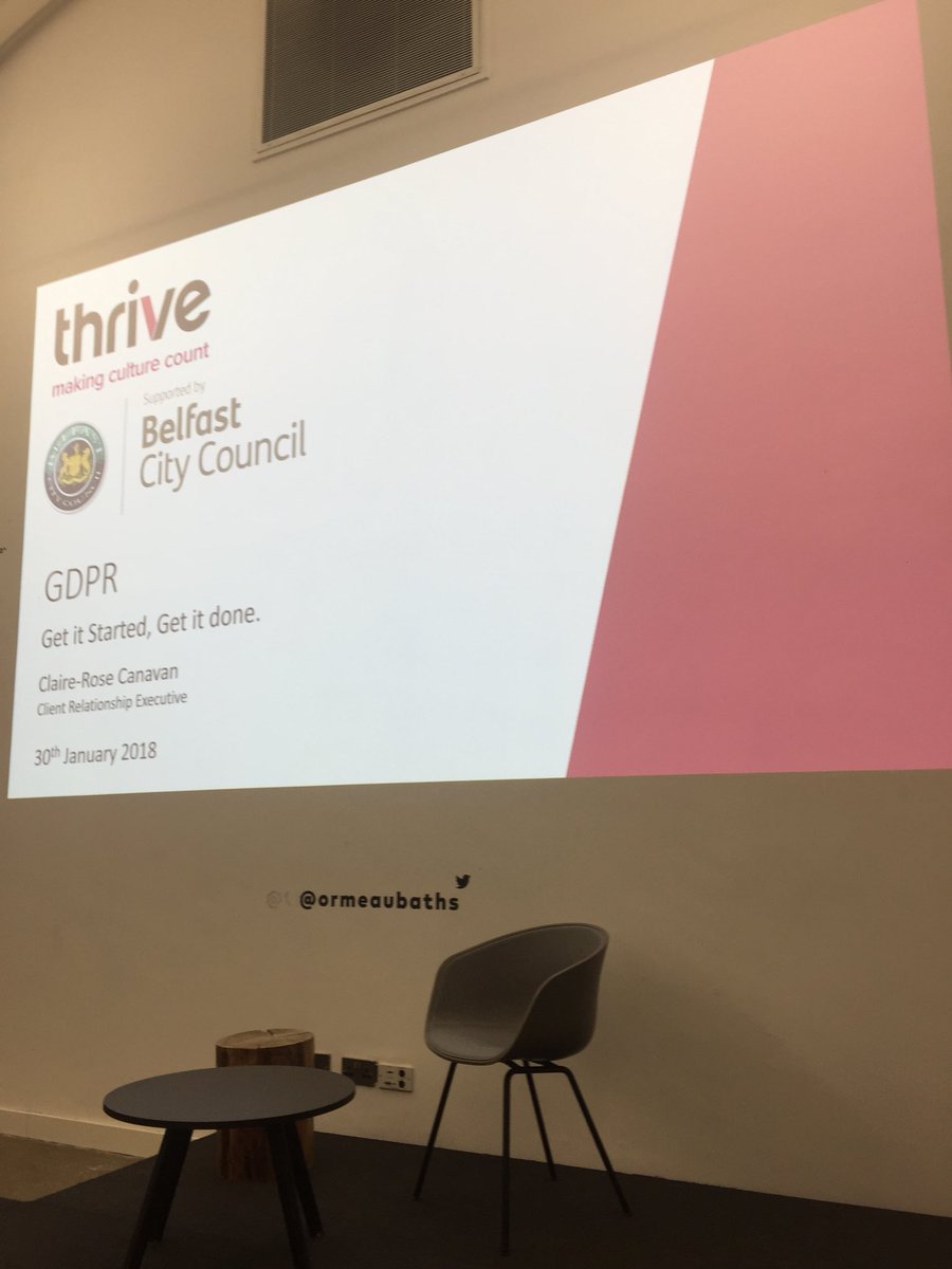 Deep breaths when I went in but was really well explained. Thanks to #Thrive for a great event &amp; loved <a href="/ormeaubaths/">ormeaubaths</a> a new venue to me #GDPR