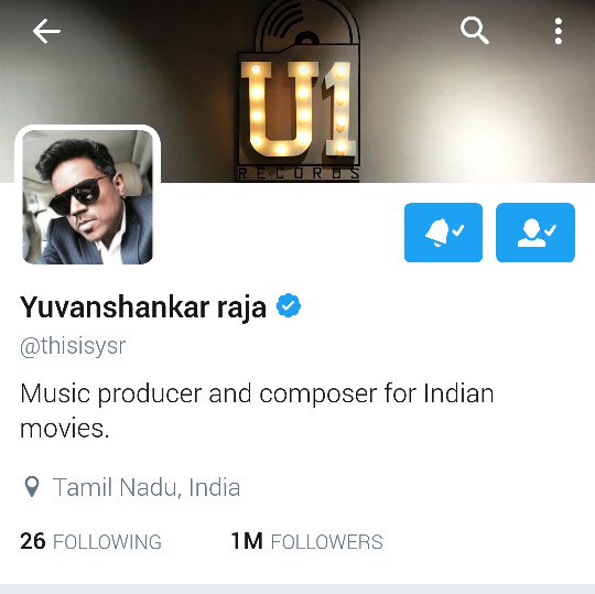yuvantrends's tweet photo. Let's Make it Trend with Hashtag #1MFollowersForYUVAN 
@thisisYSR 😘 😘 https://t.co/yQoBXYsAei