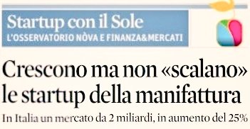 gpcolletti's tweet photo. Il Digital Manufacturing e l'evoluzione dell'artigiano tra frammentazione dei servizi e competenze verticali. Numeri @polimi e storie oggi sul @sole24ore #startup #lavoro https://t.co/Or6TFZwlU2
