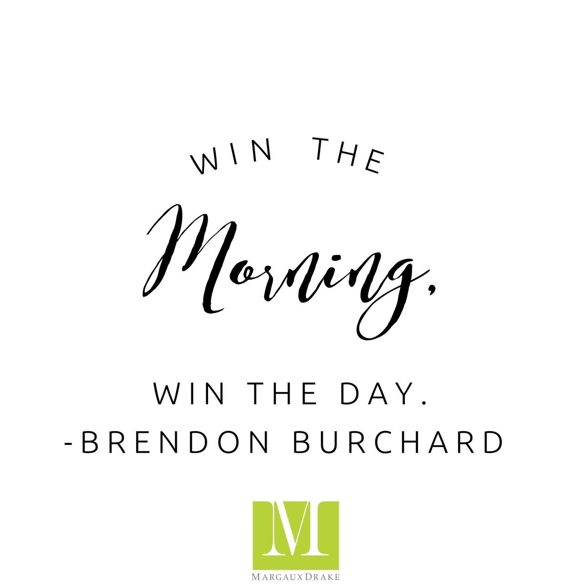 MargauxDrake's tweet photo. Win the morning, WIN the day. Who's WINNING today?
.
.
#morningmojo https://t.co/zUMN0van1A