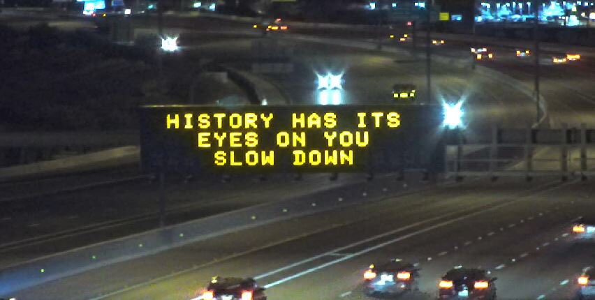 ArizonaDOT's tweet photo. #HamiltonTempe opens today @ASUGammage. Be non-stop about safe driving. #Hamilton https://t.co/JLs8kPjIOk https://t.co/DjxL4IO9hF