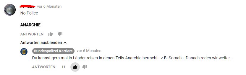 emsetoni's tweet image. Top Antwort :D #nurMutzumWort #Bundespolizei 

@bpol_b @bpol_b_einsatz @bpol_nord @bpol_nrw @bpol_by @bpol_bepo