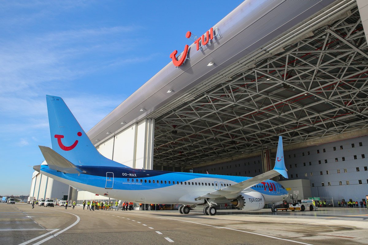 TUI fly Belgium (@tuiflybelgium) on Twitter photo For the #aviationlovers we have more images of the arrival of the newest <a href="/Boeing/">The Boeing Company</a> #737MAX at <a href="/BrusselsAirport/">Brussels Airport</a>. ✈💙 For the #aviationlovers we have more images of the arrival of the newest <a href="/Boeing/">The Boeing Company</a> #737MAX at <a href="/BrusselsAirport/">Brussels Airport</a>. ✈💙