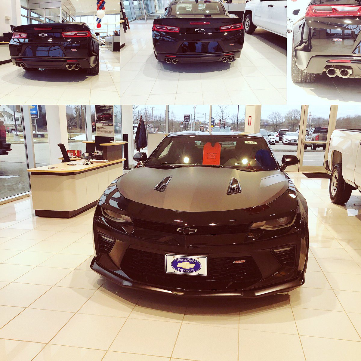 PortsmouthChevy's tweet photo. 2018 #Camaro 1SS Coupe is here at #PortsmouthChevy!!! #takeapicturetuesday #musclecar #chevrolet https://t.co/TeBthebMj0
