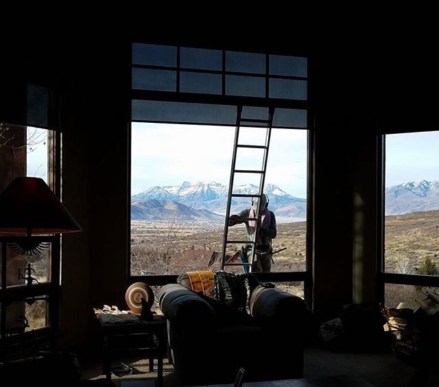 windowcleaner's tweet photo. A cool shot from our friend Sarah Heimbold out of the Pro Window Cleaning Faceboook Group! https://t.co/QtNkUgWIG9