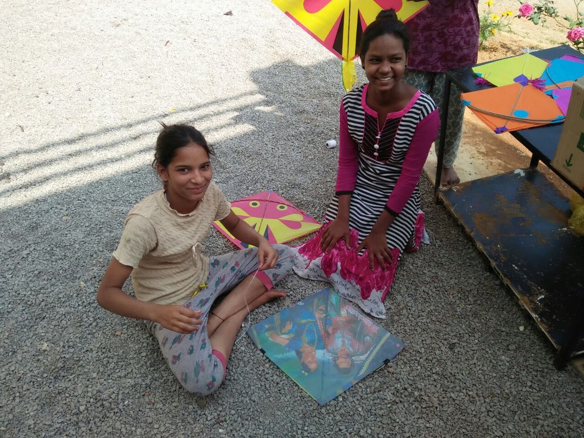 This Sankranti was extra special for our Hyd CSR team who surprised the little girls at Navajeevana Orphanage with kites and sweet treats. Our Sankranti was filled with the smiles and joy of the little ones and we plan to go back for more :) 
#CSR #247GivesBack #SankrantiSmiles