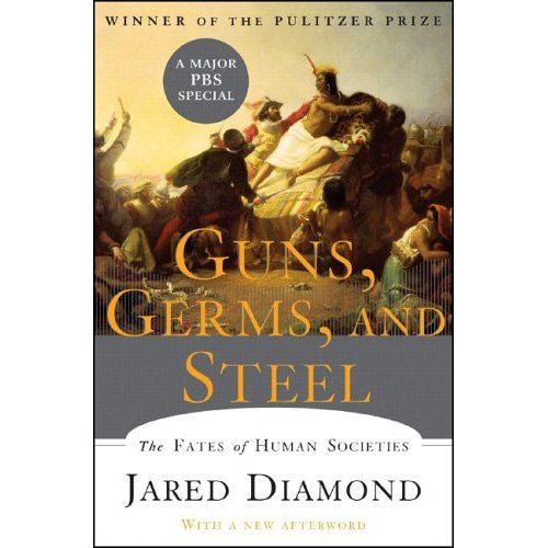 BootstrapYeti's tweet photo. Book of the day:  Jared Diamond's 'Guns, Germs, and Steel: The Fates of Human Societies' #BYbliophile https://t.co/rer9bZ7CtG