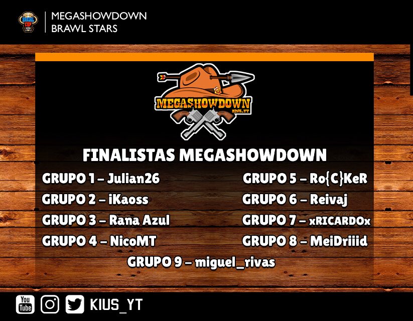 Kius_YT's tweet photo. Este Jueves tenemos la final de la primera edición del Megashowdown!!
▶️A las 22:00 hora Española
▶️ Síguelo en el canal de YouTube de @Kius_YT
🎉¿Quien es tu favorito?🎉
RT!
@BrawlStars @BrawlCup #BrawlStars #Megashowdown https://t.co/LiTJvxKtOA