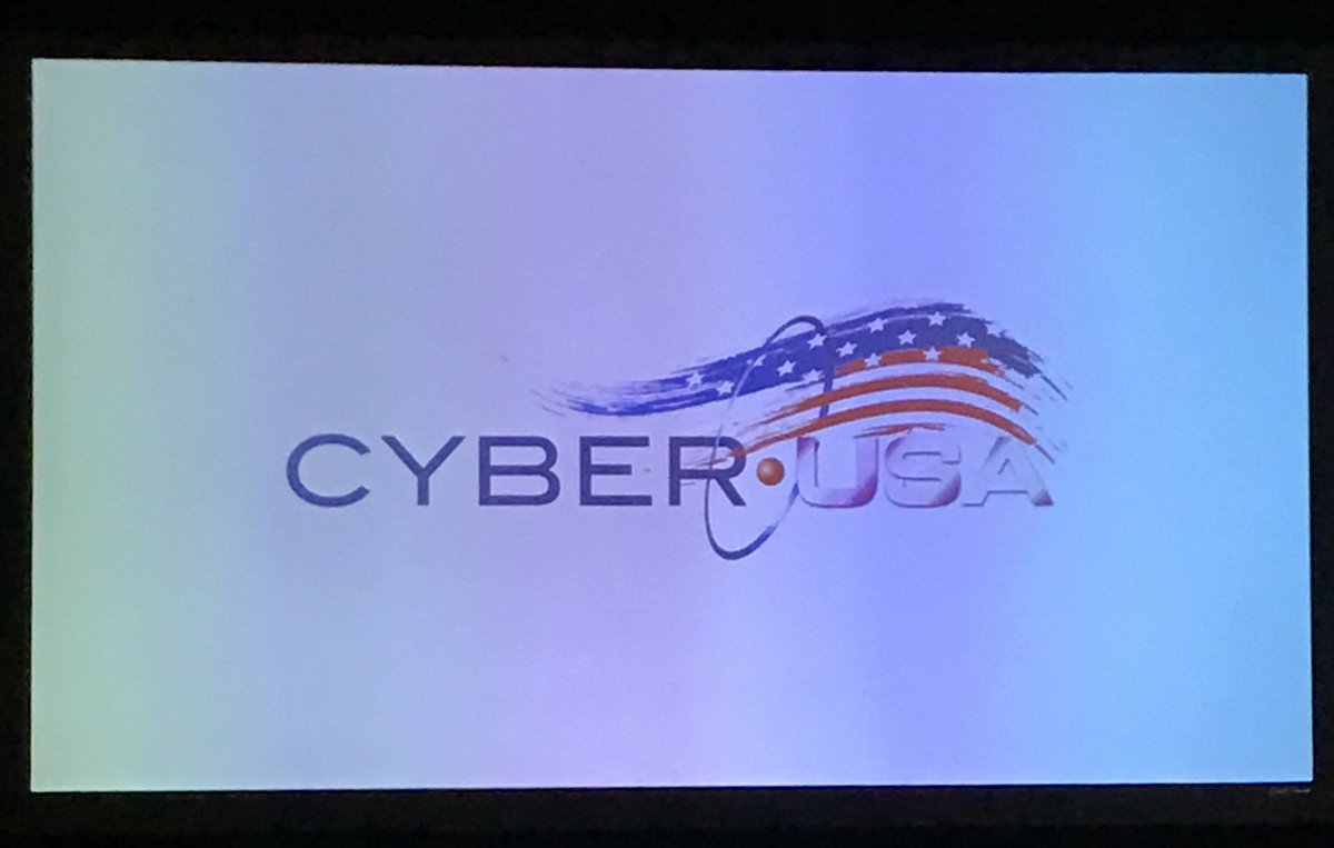 Excited to be in San Antonio today #CyberUSA