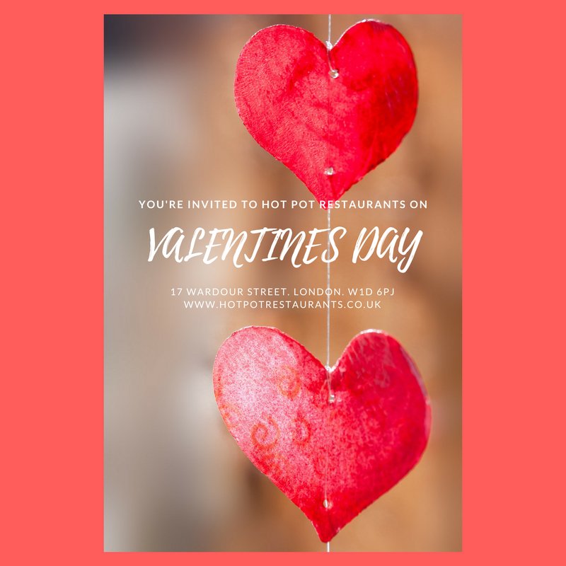 HotPotLondon_'s tweet photo. Food of love - Think about booking a #Valentines meal @HotPotLondon_  . Hot Pot is a fabulous way to #share and #connect. #foodoflove #tuesdaytreat #Chinatown #London #love #hotpot https://t.co/MpWBB8HyzY