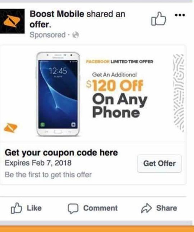 boost mobile new customer promo code