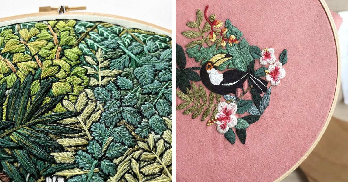 11 beautiful embroideries with intricate details that’ll make you swoon 😍 buff.ly/2En0b23