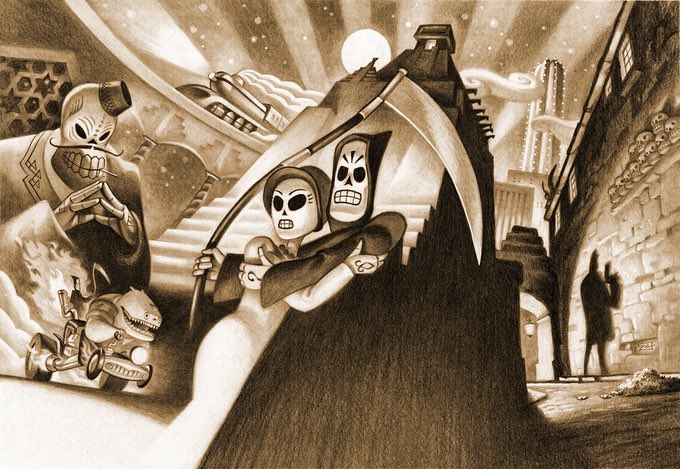 Double Fine Россия tweet media