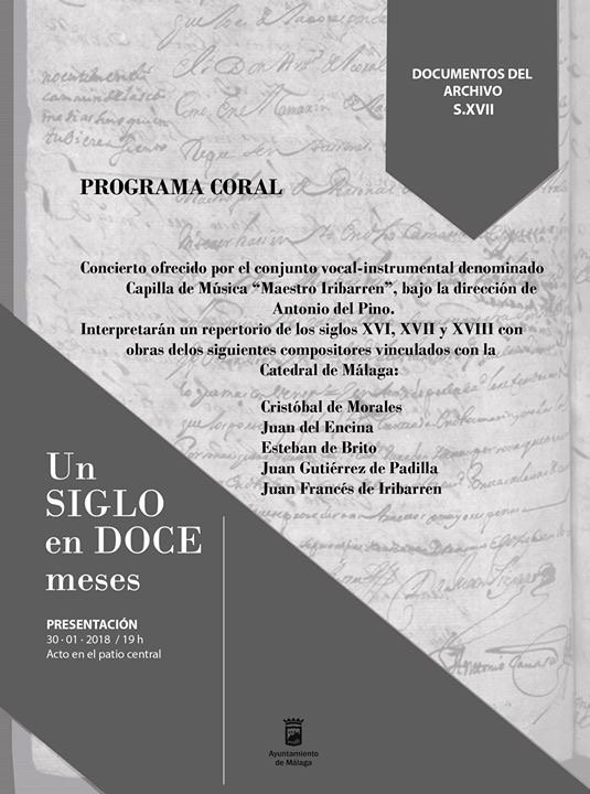 ArchivoMalaga's tweet photo. Antonio del Pino, director de la Capilla de Música @mtroiribarren nos sitúa en la obra de Cristóbal de Morales que van a interpretar https://t.co/twVCgf6ahK