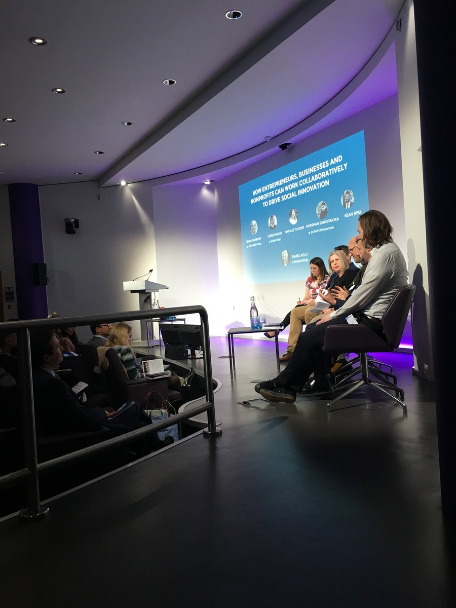 Great panel discussion from some of the #CharityAccelerator mentors. They all believed in the organisations they coached and all believe in technology as a change agent. #ai #ml #data #techforgood #dobetterthings