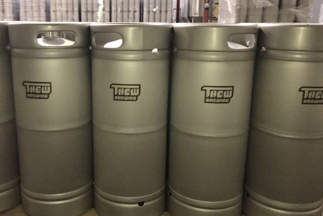 Laser-Etched Customization ✨Magic✨ #craftbeer #customized #brewery #beer #keg