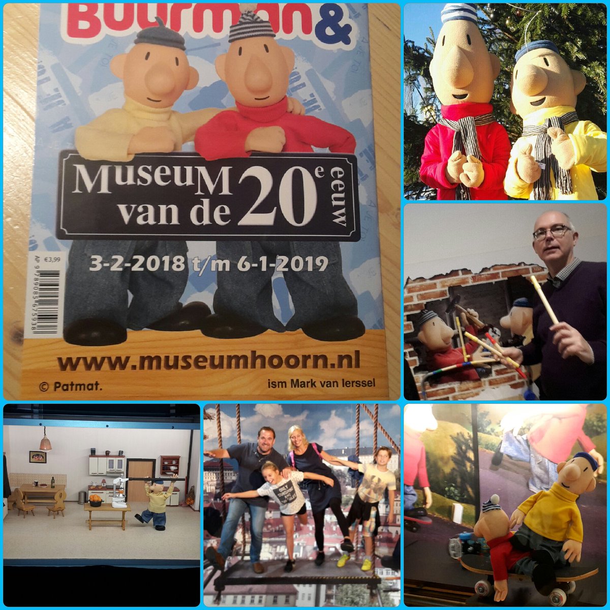 MarkExhibits's tweet image. @MuseumHoorn is er bijna klaar voor! 3 en 4 februari openingsweekend tentoonstelling A Je To in bijzijn van de @Kidshelden Buurman en Buurman!