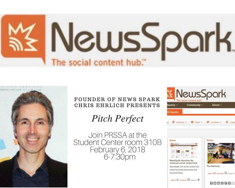 emuPRSSA's tweet photo. Hello all hope your day is going good.

We will be having founder of NewsSpark Chris Ehrlich come in to speak about writing the perfect  press release. You will have the opportunity to learn about his career in PR and ask any questions that you may have. See you there! https://t.co/XtyVAA50sq