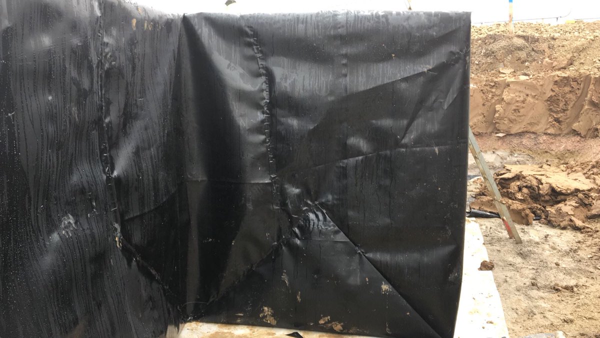 517m3 Installation of an Attenuation Tank and some excellent work on those internal corners