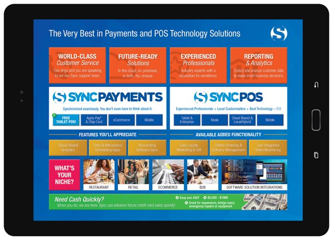 syncpayments's tweet image. World-class service, future ready solutions, and experienced professionals. See all that Sync has to offer. syncpos.com/wp-content/upl…