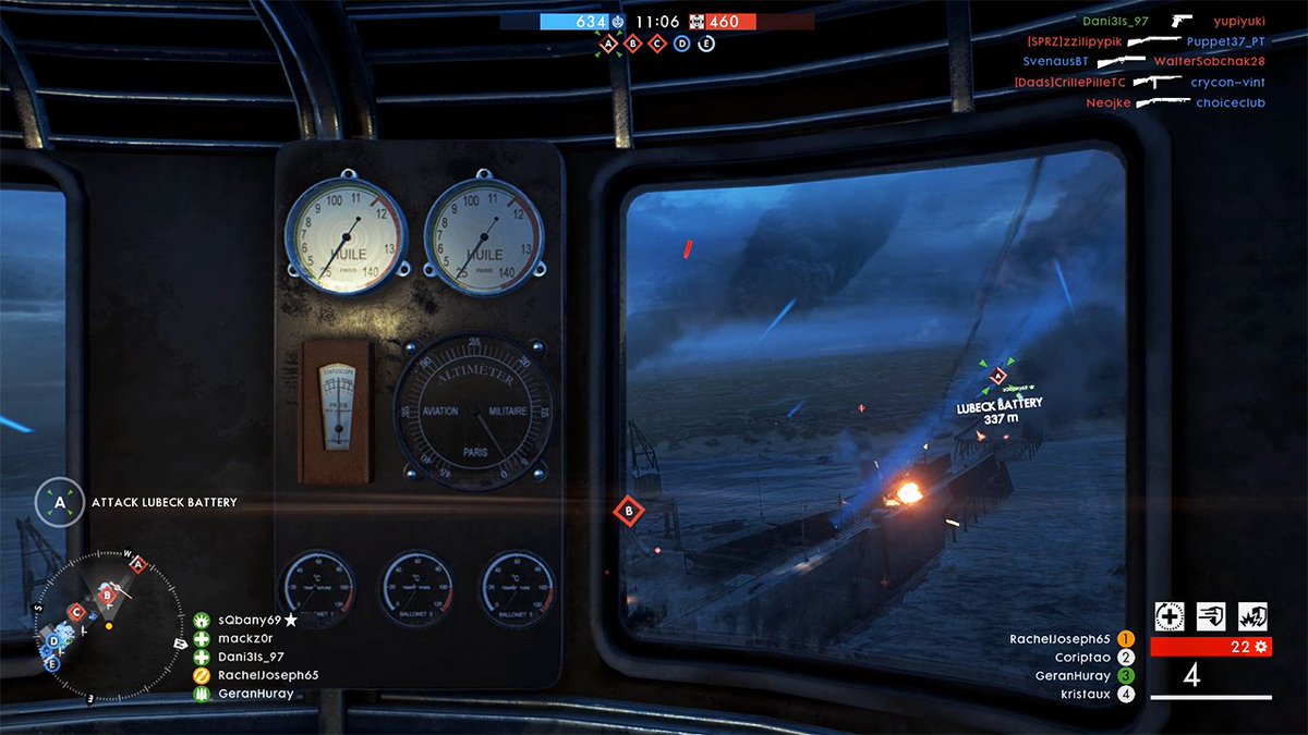 Racheljoseph65's tweet photo. Gameplay Screenshot: #Battlefield1 New Map: #Zeebrugge
#TurningTides #NorthSeaUpdate https://t.co/a4tFHCiEC4