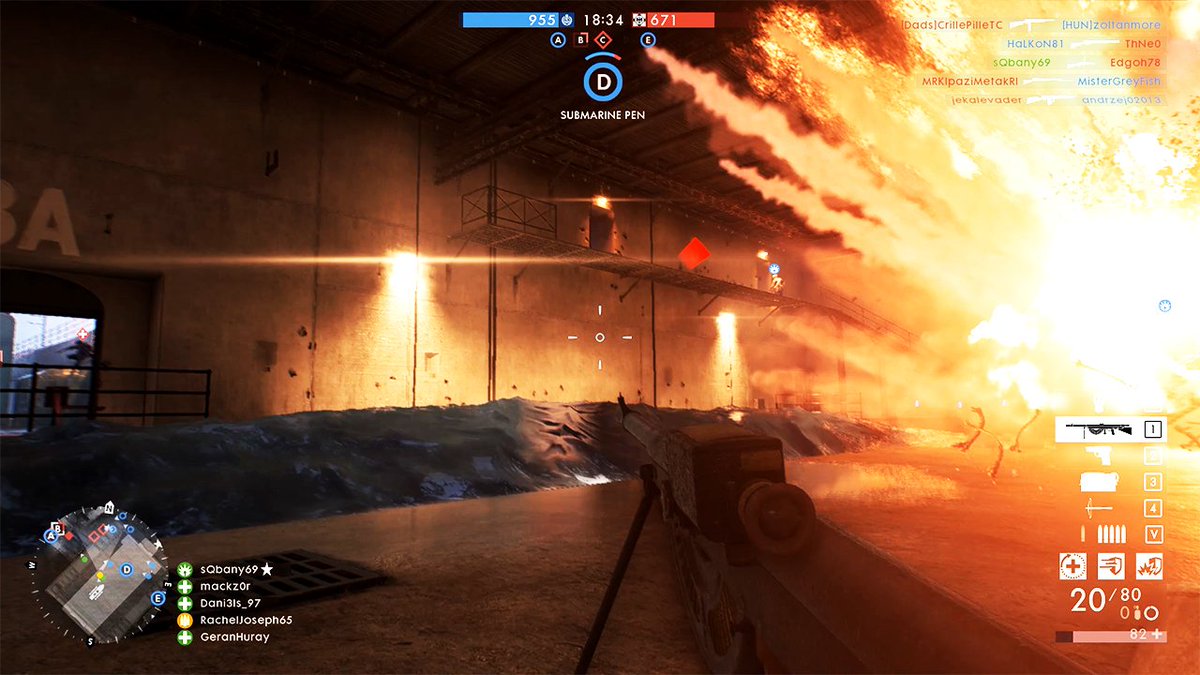 Racheljoseph65's tweet photo. Gameplay Screenshot: #Battlefield1 New Map: #Zeebrugge
#TurningTides #NorthSeaUpdate https://t.co/a4tFHCiEC4