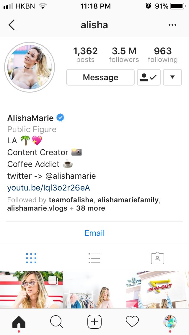 waldlisha's tweet photo. @ALISHAMARIE &amp; @AshNichole_xo YOU GUYS HAVE TO RECREATE EACH OTHERS INSTA PICS FOR A VIDEO!! It would be hilarious since you guys are so different 😍😱😂 https://t.co/vs4xGdelpM