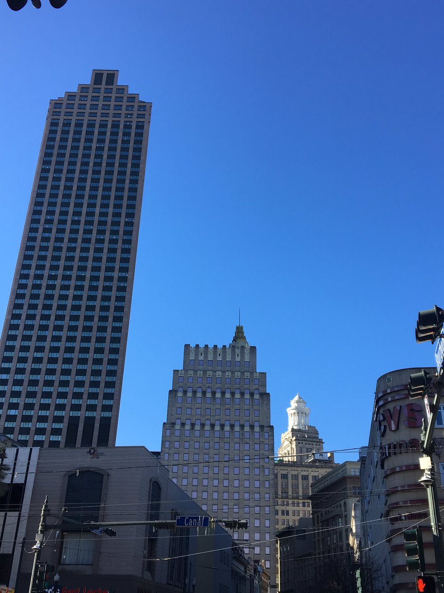 tkoscielniak's tweet photo. #ELI2017 day 2 Another sunny day in #NOLA with #MardiGras remnants on Canal St. https://t.co/YIFi1cSAvo