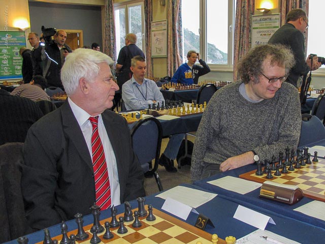 Happy 81st birthday, Boris Spassky! Photo shows him in 2010 (with Jon Speelman) when he was special guest 