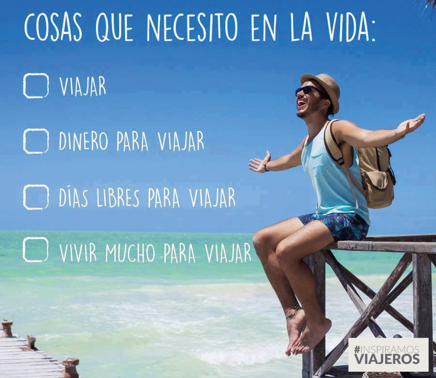 mundo_joven's tweet photo. Yo de la vida solo necesito lo escencial #InspiramosViajeros 😉🎒https://t.co/Avbiy6MolK https://t.co/xHfGOeocou