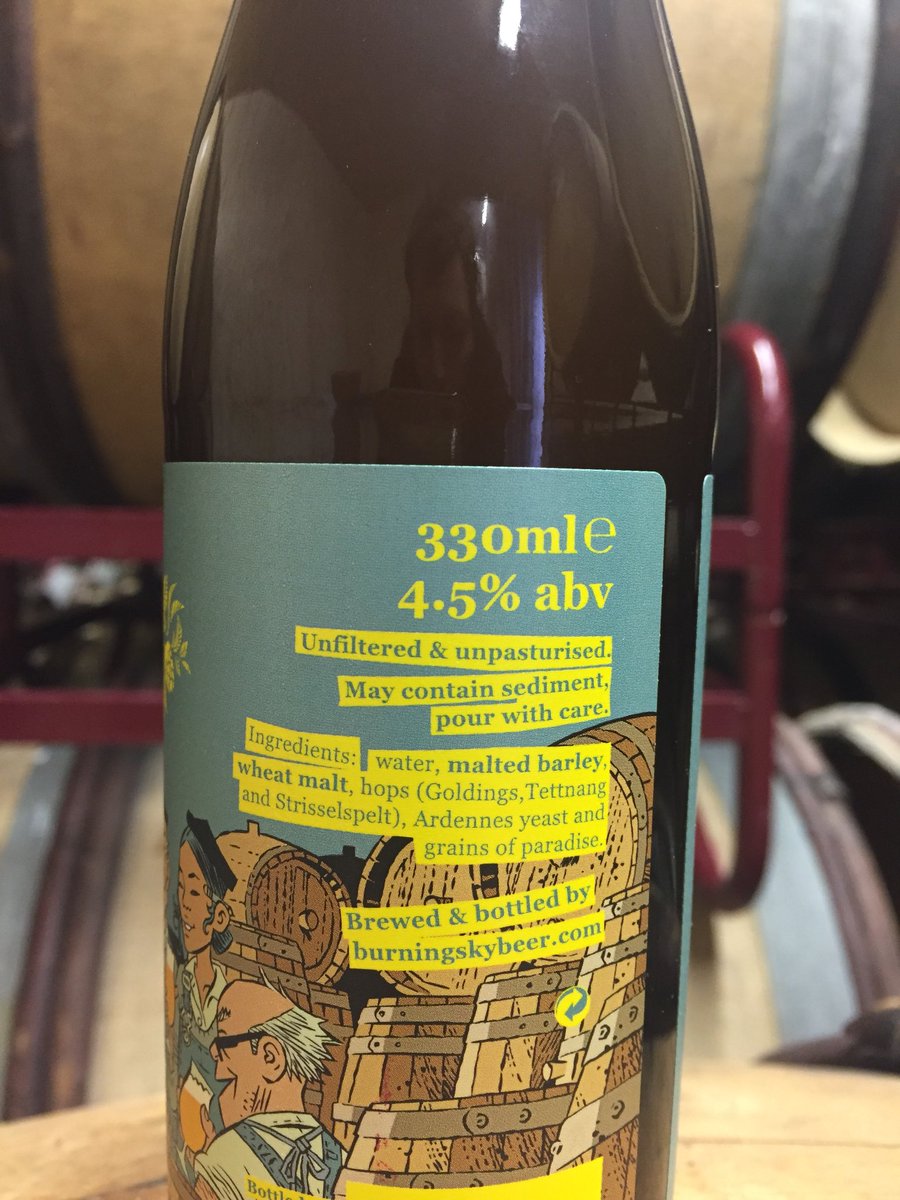 burningskybeer's tweet photo. Bottled and kegged this yesterday for the opening of @beermerchantsHW @cavedirect @WildBeerCo @DurationBeer https://t.co/twQLRFJv25
