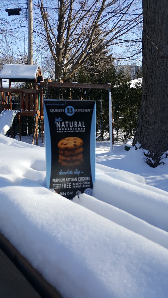 Our Premium Artisan Cookies are made in Canada with Canadian ingredients and taste great in the #canadianwinter