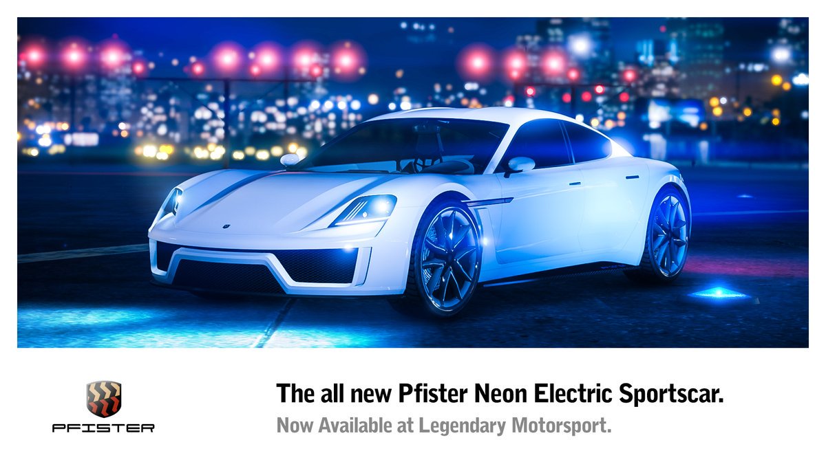 gtaxtreme's tweet photo. Check out the new electric sportscar Pfister at #GTAOnline #GTAV #RockstarGames #Tesla https://t.co/nE2Uy1vRFP